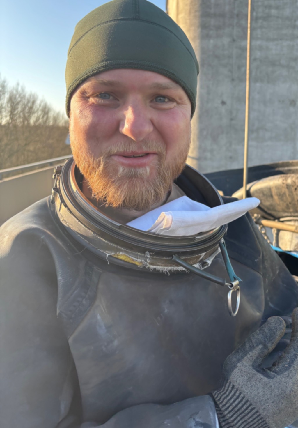 Berufstaucher Herr Kraus 