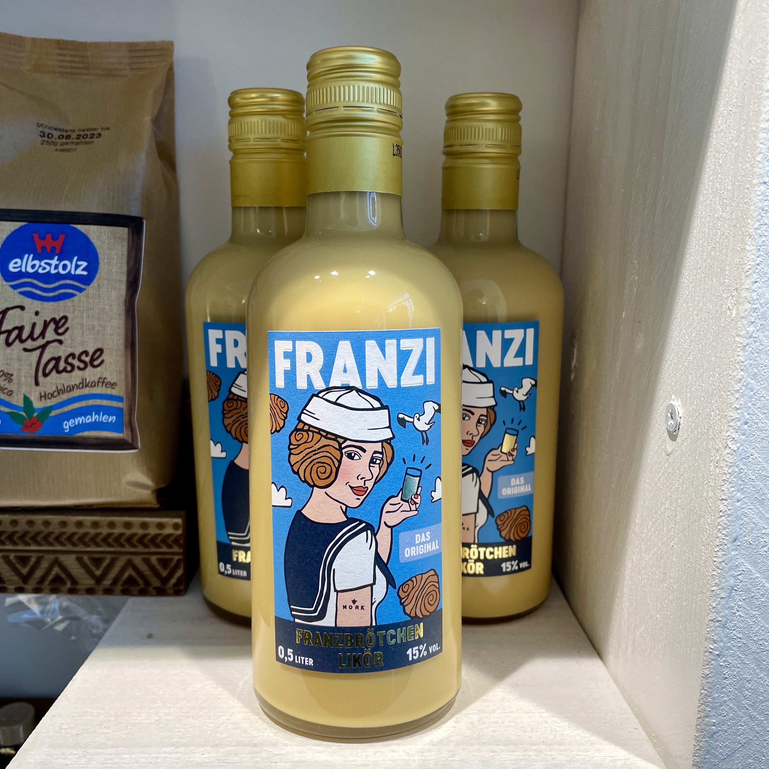 Franzi Franzbrötchenlikör in Hamburg kaufen  – bei elbstolz in Ottensen