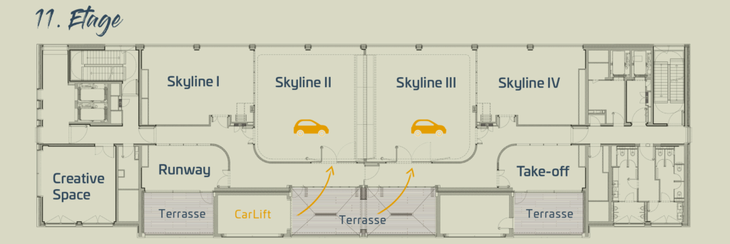 b'mne Frankfurt Mezzanin Räume