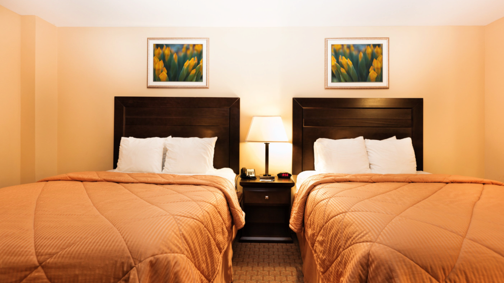 Doppelzimmer im Hotel Dillenburg