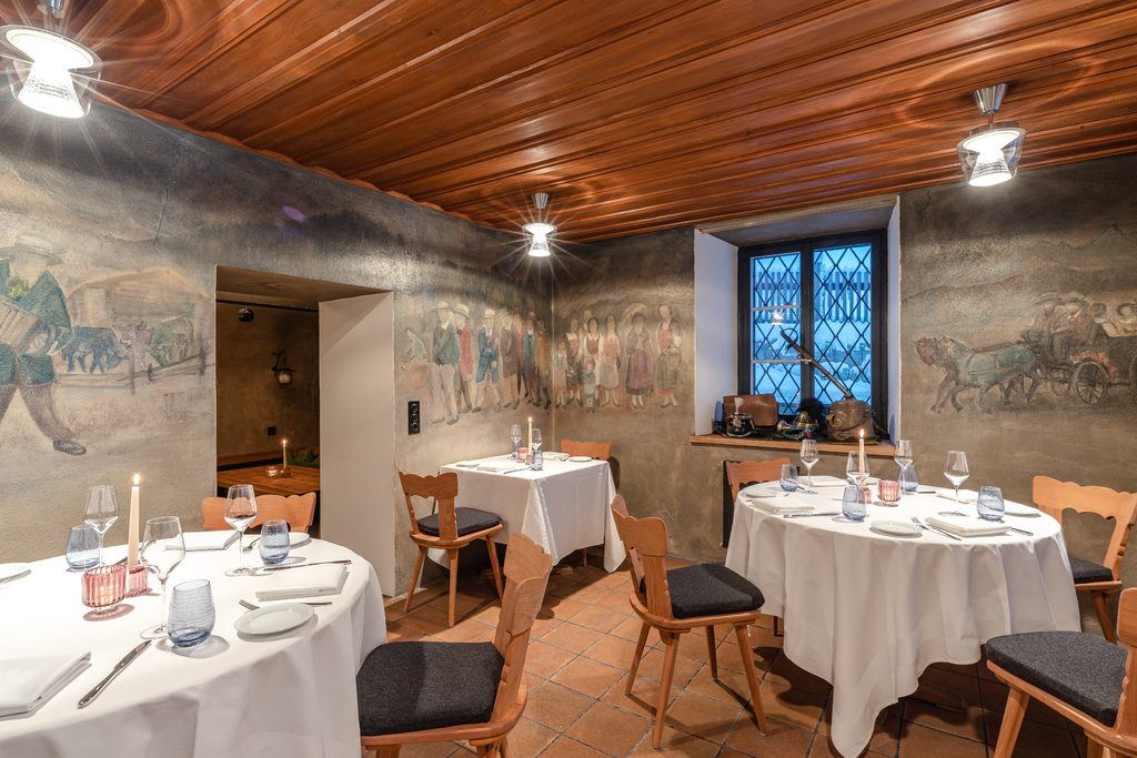 Hotel Piz Mitgel Gastronomia