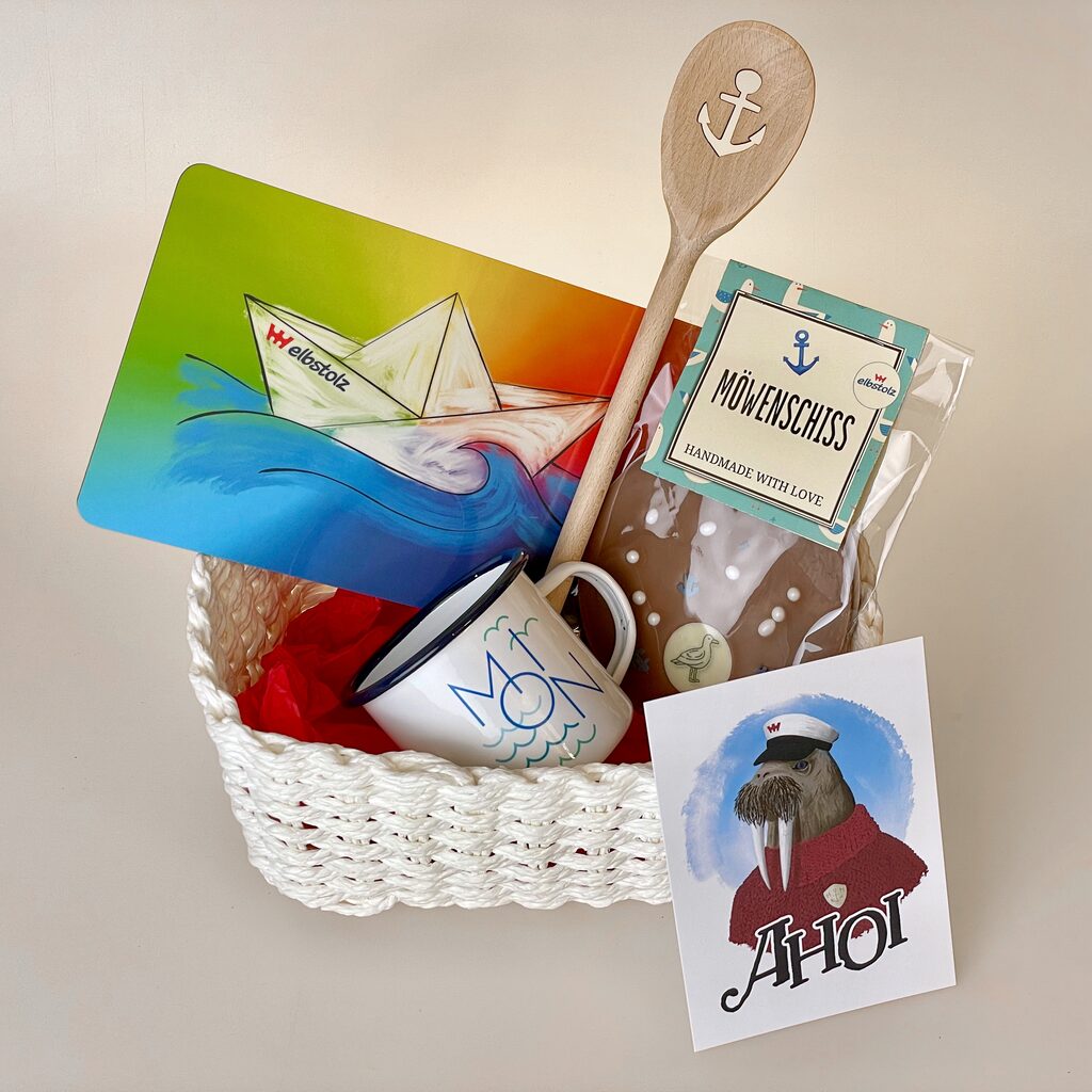 Firmengeschenke Hamburg hanseatisches Mitarbeitergeschenke-Set Kundengeschenk Idee