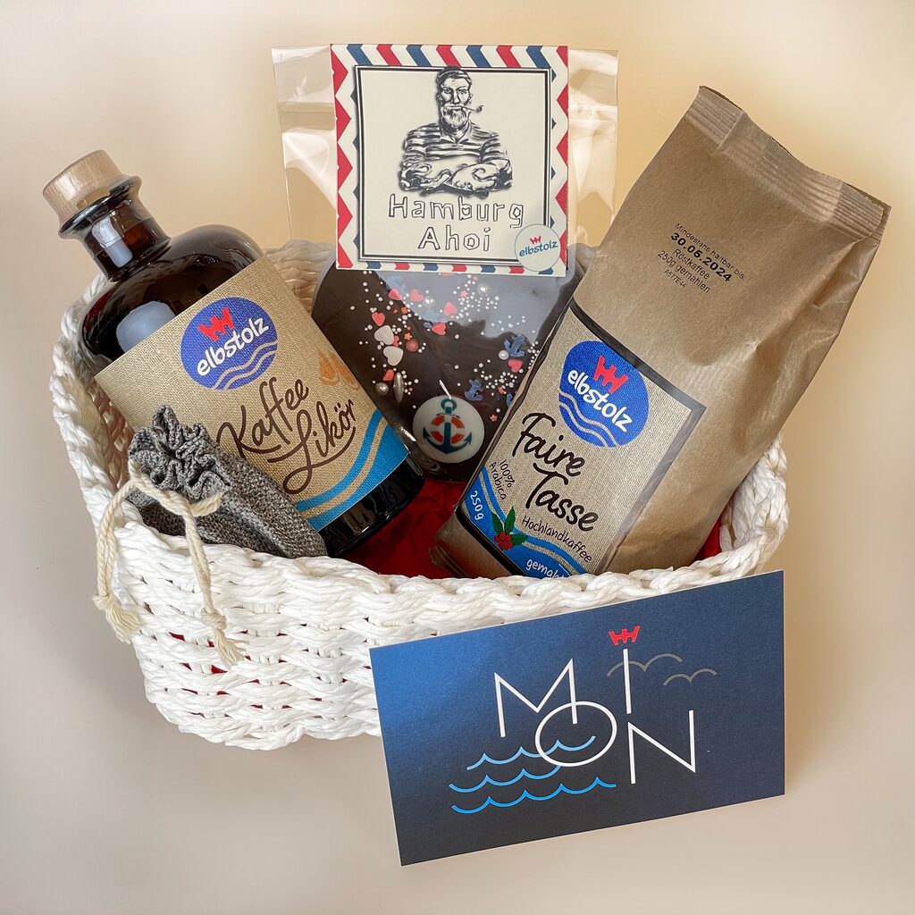 Firmengeschenke Hamburg hanseatisches Mitarbeitergeschenke-Set Kundengeschenk Idee