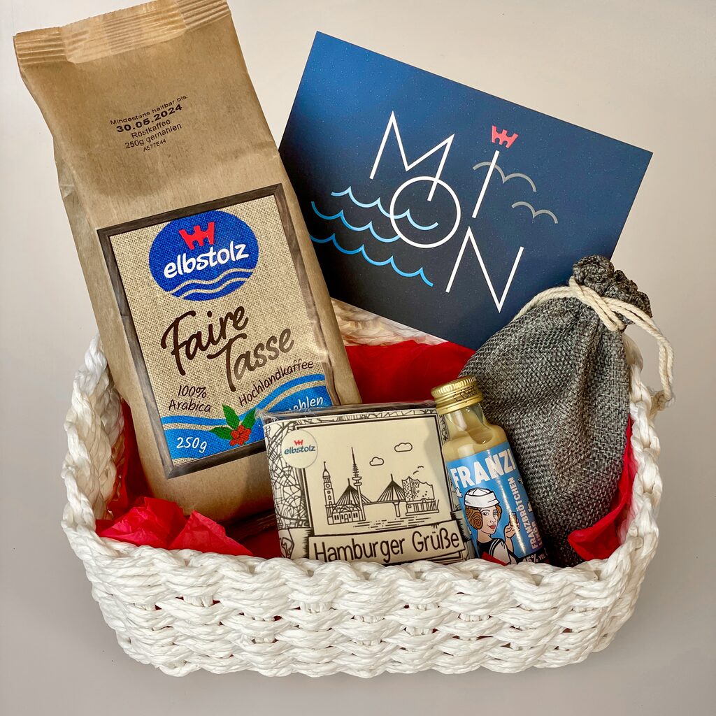 Firmengeschenke Hamburg hanseatisches Mitarbeitergeschenke-Set Kundengeschenk Idee