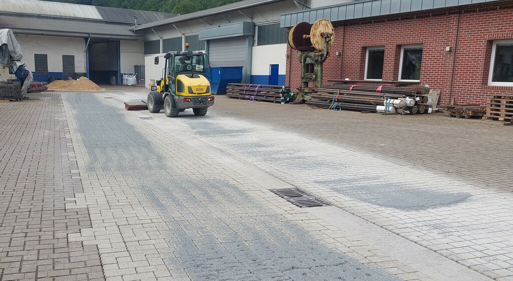Pflasterarbeiten - Gewerbekunden Hagen