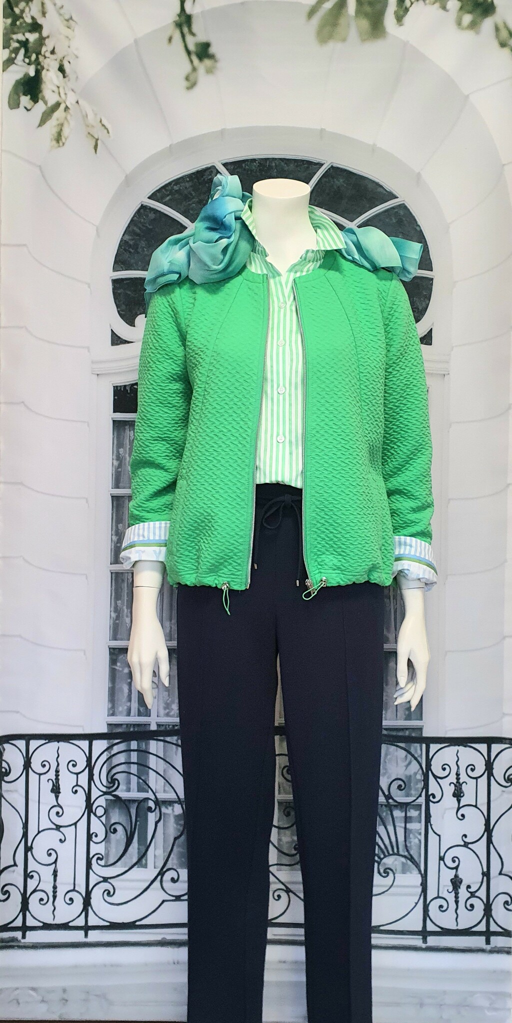 Frühjahr/Sommer 2024 - Cardigan hellgrün