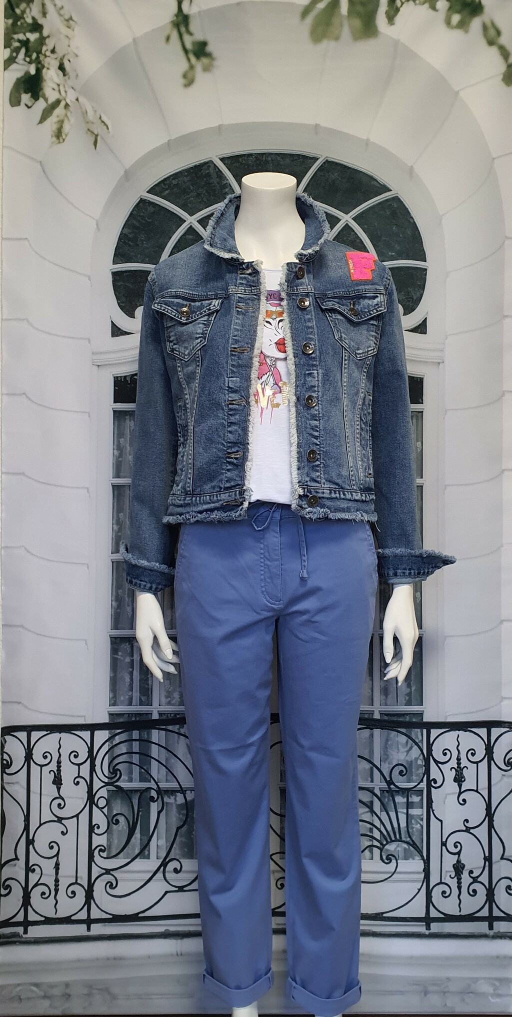 Frühjahr/Sommer 2024 - Jeansjacke blau