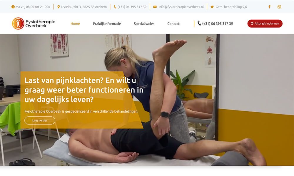 Fysiotherapie Overbeek - Fysiotherapie