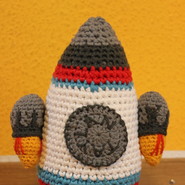 Rakete (macht Geräusche) - mit Namen - EUR 45.- / CHF 56.- 