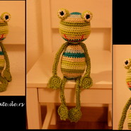 Frosch Gilbert - Design nach Wunsch - EUR 32.- / CHF 40.-