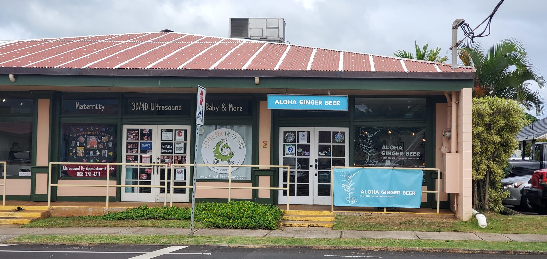Aloha Ginger Beer's shop in Lihue