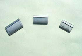 Überlappt Verschlusshülsen Kunststoffband
