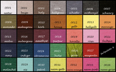 Farbpalette B