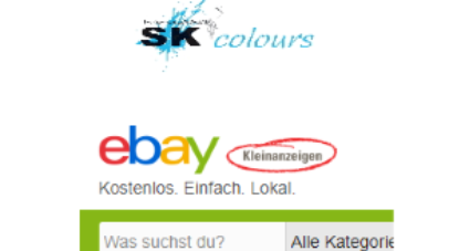 ebay Kleinanzeigen von Sven Küffner SK Colours
