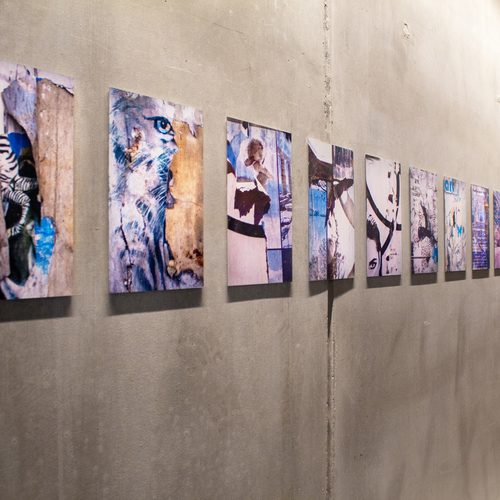 Fotoprints auf Alu-Dibond in der 11. Etage