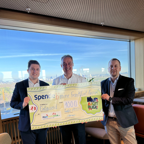 Spendenübergabe MainLichtblicke e.V.