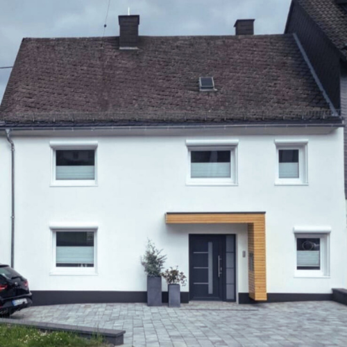 Wohnhaus nach der Sanierung