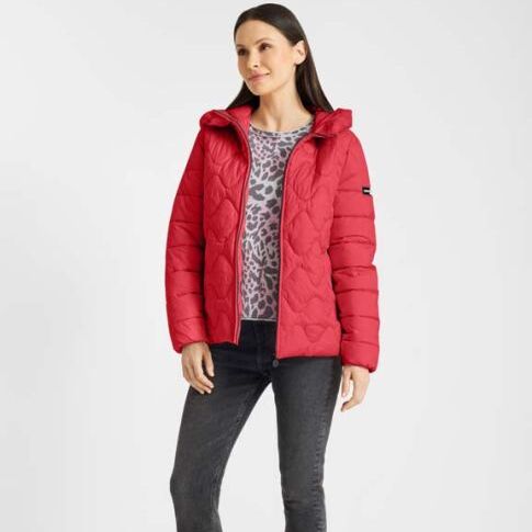 Frieda & Freddies F/W 2025 - rote Steppjacke