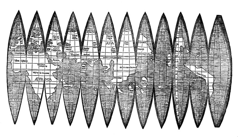 Globus Nach Behaim Renaissance Trifft Physik