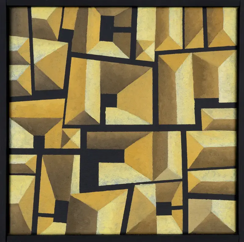 „Ausschnitt, Montecorrino“ | 2024 | 30 x 30 cm | Öl, Dispersion auf Leinwand