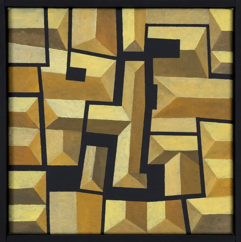 „Ausschnitt, Padova“ | 2024 | 30 x 30 cm | Öl, Dispersion auf Leinwand