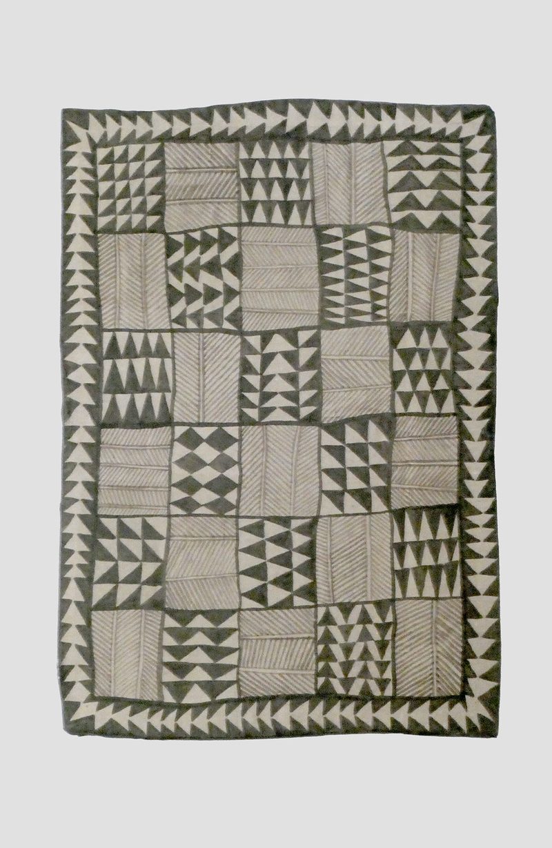 Afrikanisches 26 | 2021 | 37 x 30 cm | Bister, Sepia, Packpapier, Karton