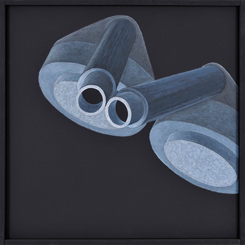 „Big Brother“ | 2000 | 50 x 50 cm | Öl, Dispersion auf Leinwand