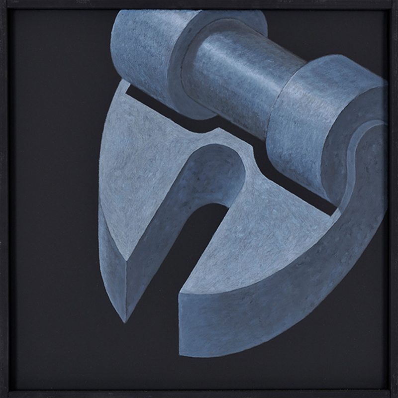 „Gelenk“ | 2000 | 50 x 50 cm | Öl, Dispersion auf Leinwand