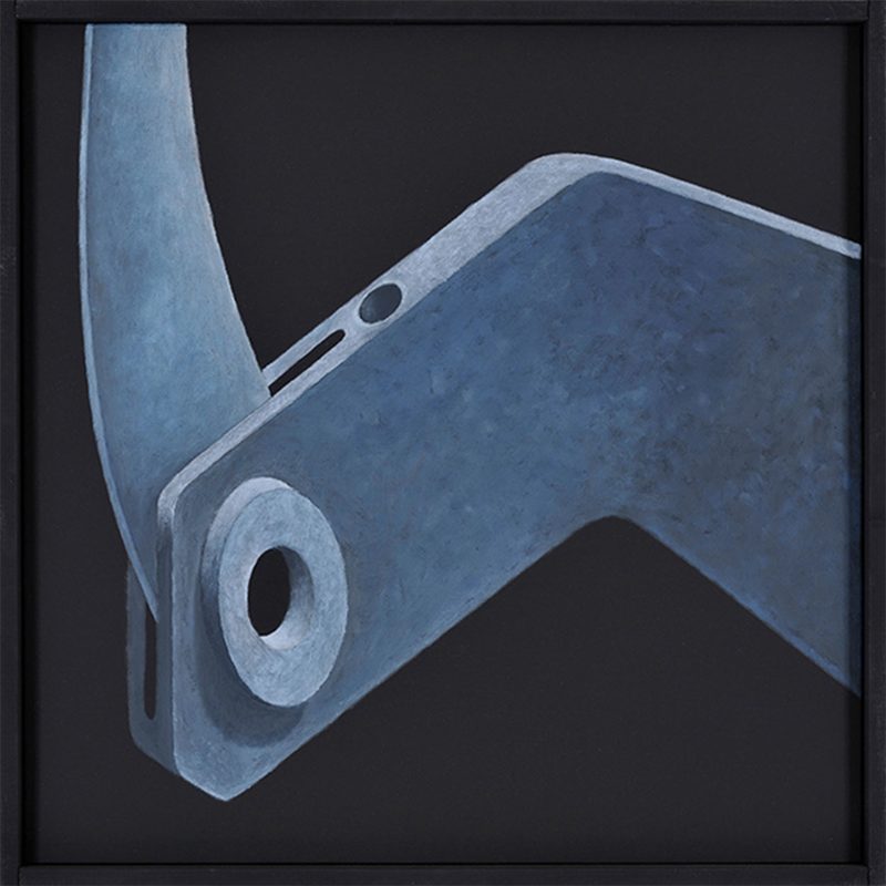 „Schnapper“ | 2000 | 50 x 50 cm | Öl, Dispersion auf Leinwand