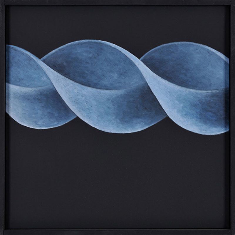 „Fussili“ | 2000 | 50 x 50 cm | Öl, Dispersion auf Leinwand