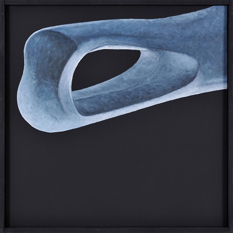 „Oese“ | 1999 | 50 x 50 cm  | Öl, Dispersion auf Leinwand