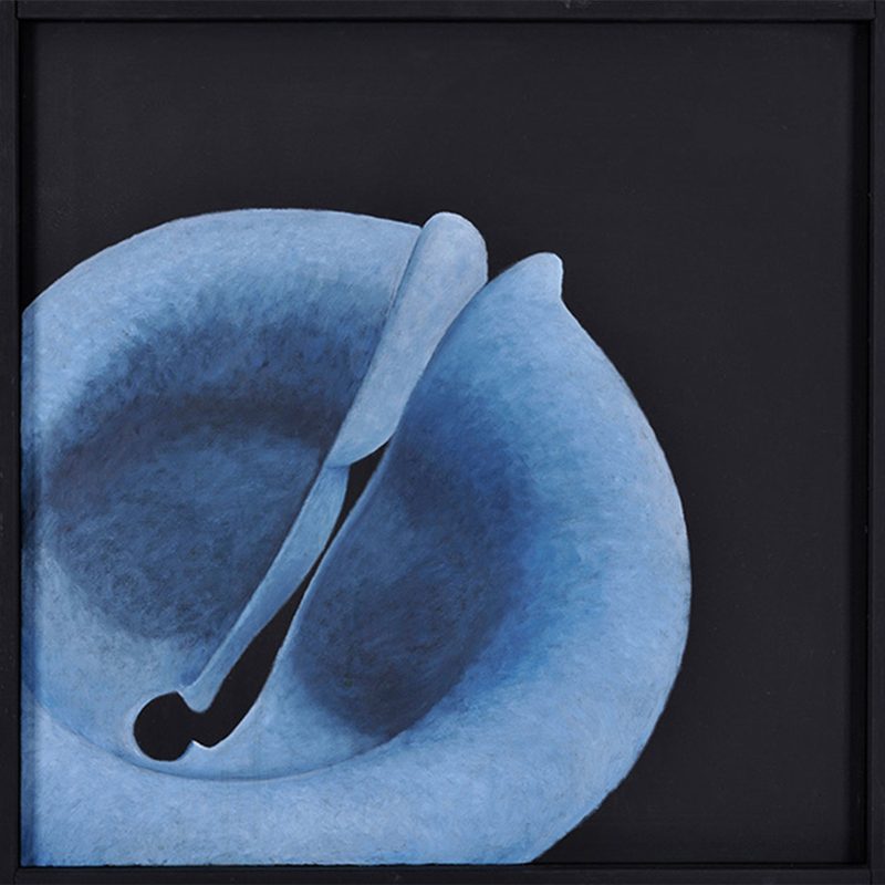 „Volanti“ | 2000 | 50 x 50 cm		Öl, Dispersion auf Leinwand