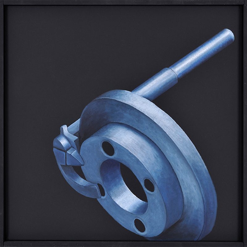 „Durchblick“ | 2004 | 50 x 50 cm | Öl, Dispersion auf Leinwand