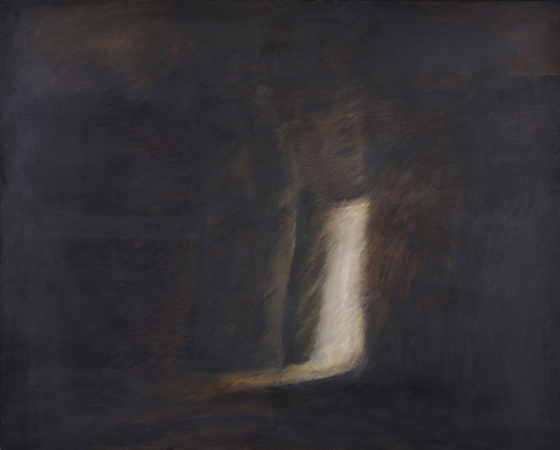 „Raum im Berg“ | 1979 | 	120 x 150 cm | Öl auf Leinwand