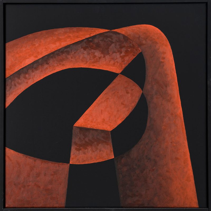 „Tanz III“ | 2011 | 50 x 50 cm | Öl, Dispersion auf Leinwand