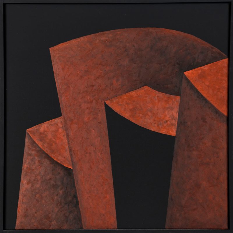 „Tanz I“ | 2011 | 50 x 50 cm | Öl, Dispersion auf Leinwand