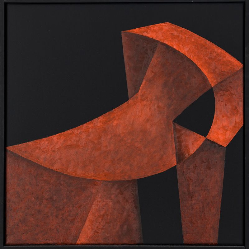 „Tanz II“ | 2011 | 50 x 50 cm | Öl, Dispersion auf Leinwand