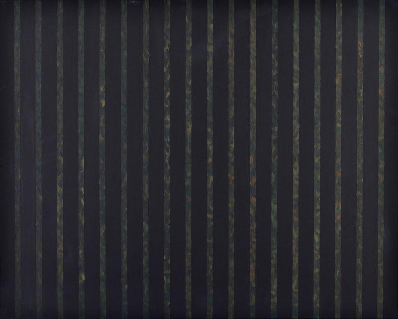 „Davor - Dahinter“ | 1980 | 120 x 150 cm | Öl, Dispersion auf Leinwand