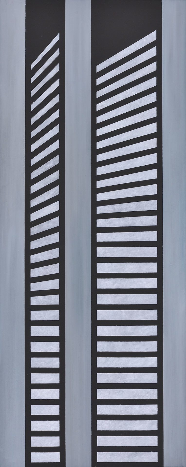 „Blickwinkel“ | 1995 | 150 x 60 cm | Öl, Dispersion auf Leinwand