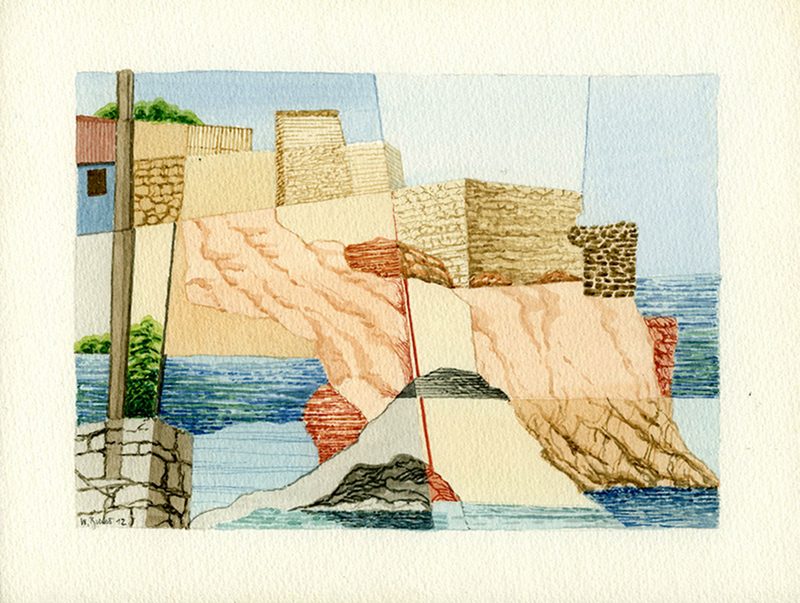 „Forte Sao Verissimo, Cidade Velha, Santiago“ | 2012 | 18 x 24 cm