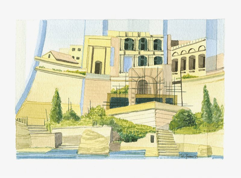 „Manoel Island“ | 2004 | 18 x 24 cm