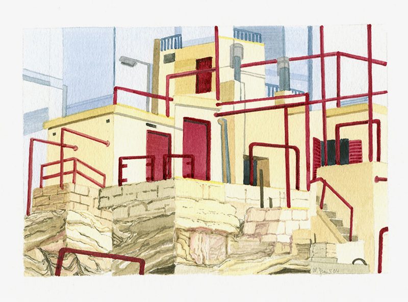 „Beach Club I“ | 2004 | 18 x 24 cm