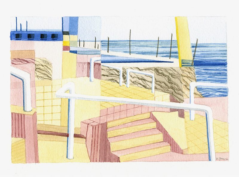 „Beach Club II“ | 2004 | 18 x 24 cm 