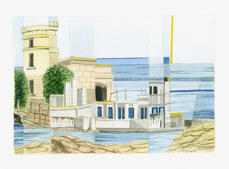 „Beach Club III“ | 2004	 | 18 x 24 cm