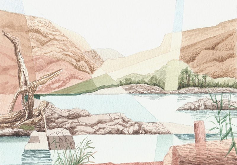 „Am Kunene II“ | 010 | 18 x 24 cm