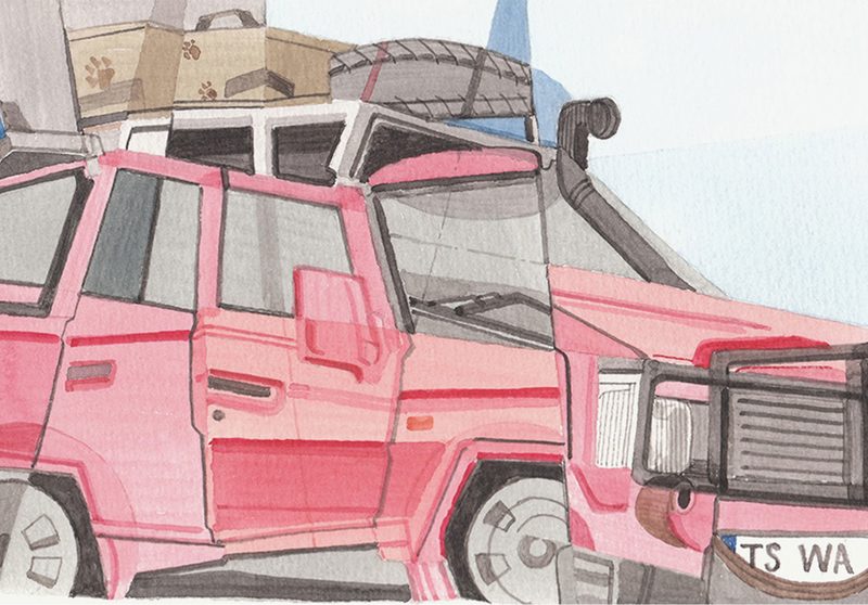 „TSAW“ | 2010 | 18 x 24 cm