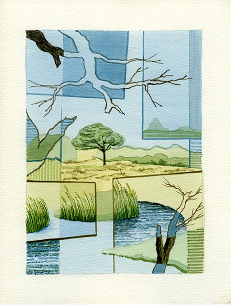 „Rupara-Campsite“ | 2014 | 24 x 18 cm