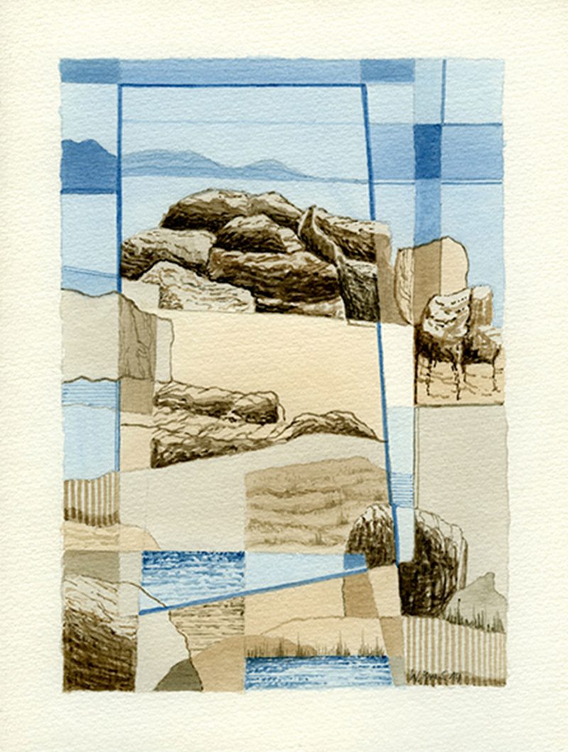 „Erongo-Plateau-Camp II“ | 2014 | 24 x 18 cm