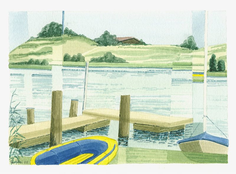 „Am Steg“ | 2008 | 18 x 24 cm