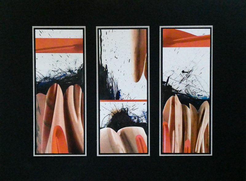 „Latex“ | 2020 | drei Teile, je 21 x 8 cm